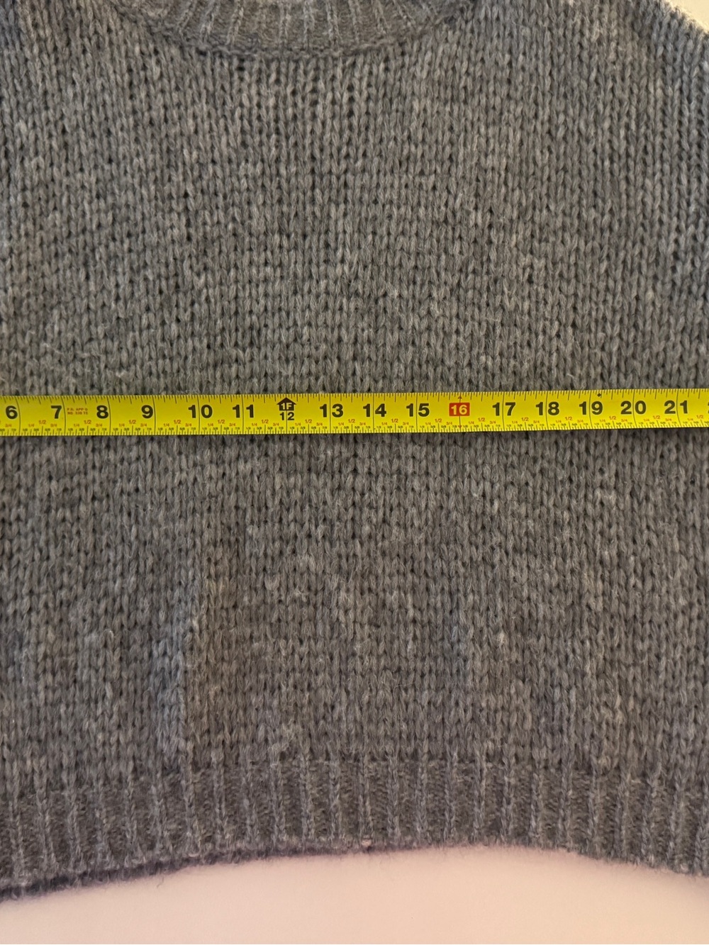 Roberto Collina Alpaca Sweater L Women Color: GRIGIO A4718 - Picture 13 of 14